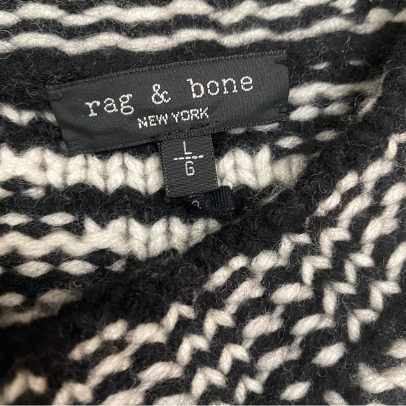 Rag & bone willow wool striped sweater - Picture 7 of 8